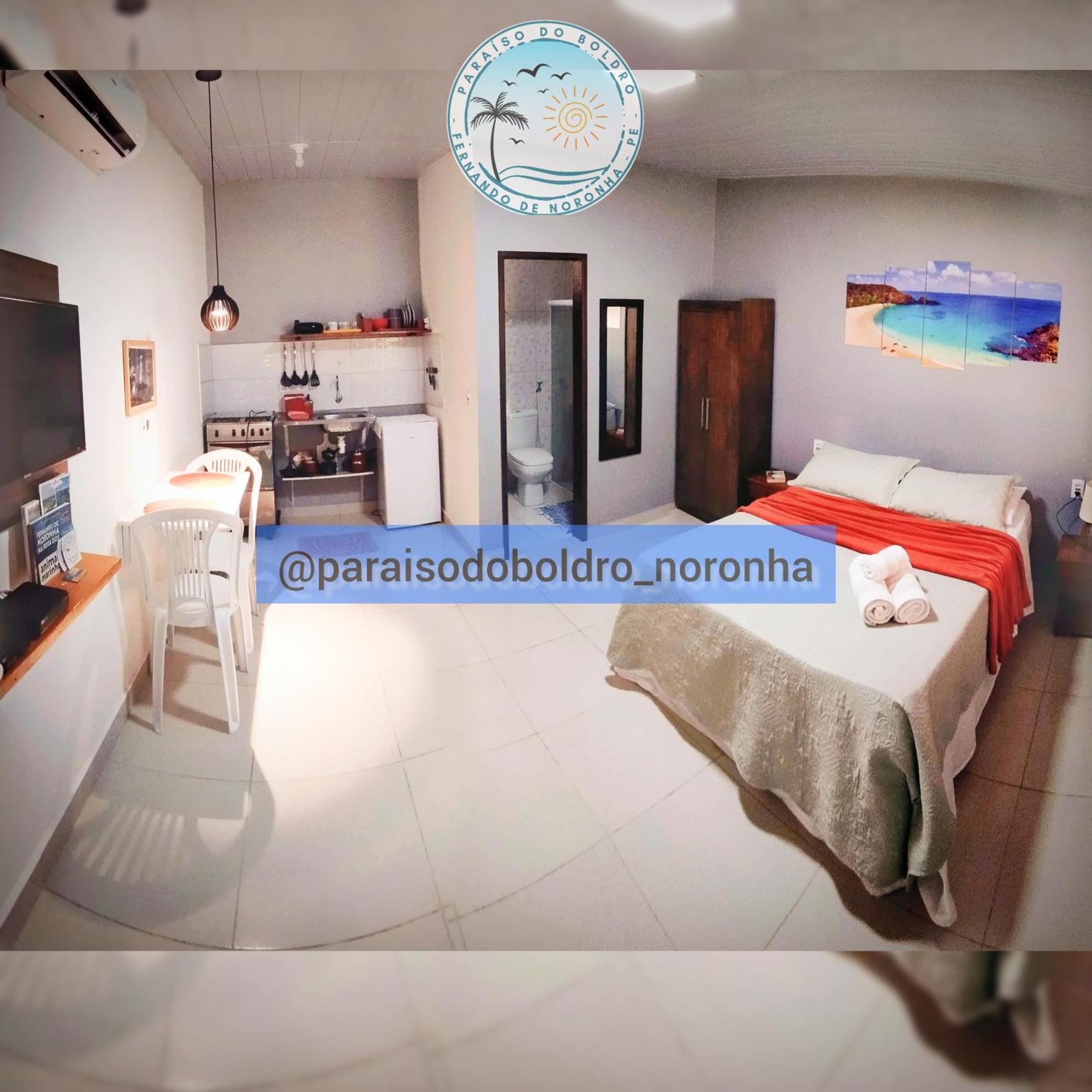 Paraiso Do Boldro Flat Apartment เฟอร์นันโด เด โนรอนญา ภายนอก รูปภาพ